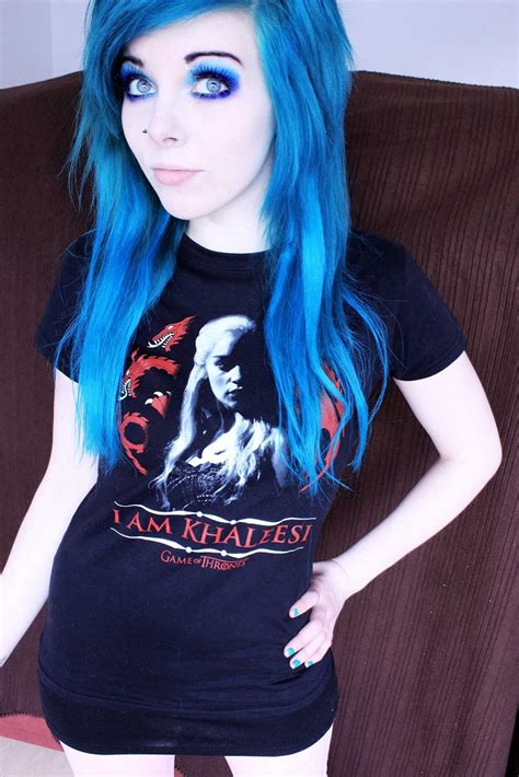 Ira Vampira Emo Girl Scene Queen Pastel Goth White Hair Blonde Vampire Doll Blue Hair