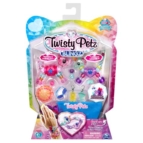 Twisty Petz Series 4 Blingz Starzie Elephant And Jinglez Unicorn