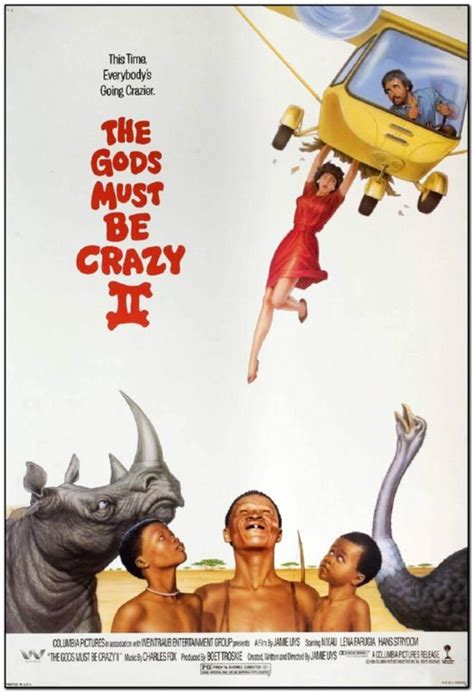 Gods Must Be Crazy Part 2 1990 Original 27x40 Movie Poster Etsy