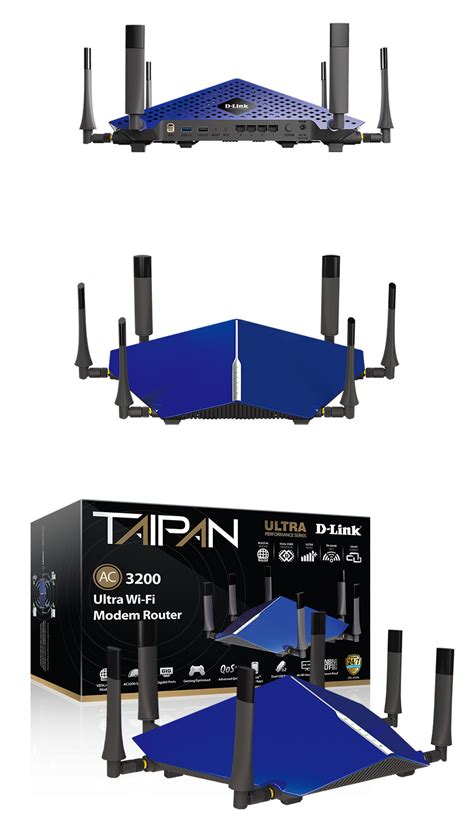 Buy D Link Taipan Ac3200 Ultra Wi Fi Modem Router Dsl 4320l Pc Case