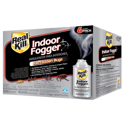 Real Kill 2 Oz Ready To Use Indoor Fogger 6 Pack Hg 10064 2 The