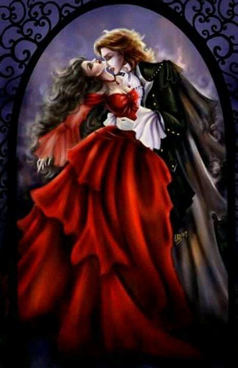 Pandora And Marius Vampire Love Vampire Kiss Vampire Art