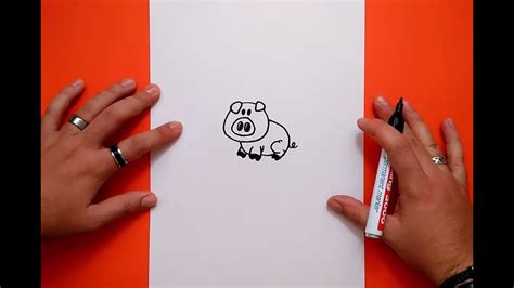 Como Dibujar Un Cerdito Paso A Paso 2 How To Draw A Piglet 2