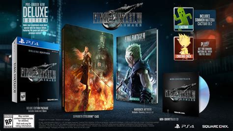 Final Fantasy Vii Remake Collectors Edition Cost 300