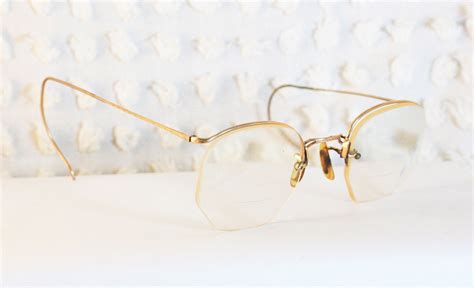 ful vue numont 1940 s eyeglasses wire rim invisible by diaeyewear