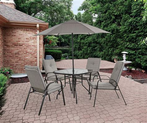 Wilson And Fisher Ash Ridge Tan 6 Piece Cushioned Patio Dining Set With
