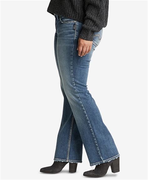 Silver Jeans Co Plus Size Suki Curvy Fit Bootcut Jeans Macys