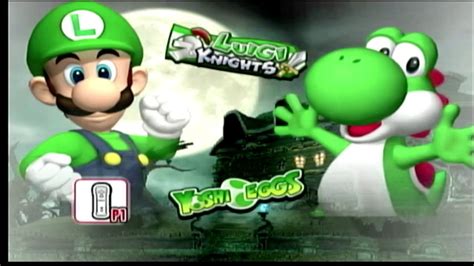 Mario Super Sluggers Luigi Knights Vs Yoshi Eggs Gameplay Hd Youtube