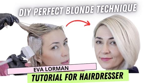 diy hair dyeing tips at home eva lorman s hair cleansing technique for perfect blonde hair