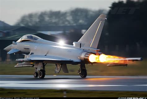 Eurofighter Ef 2000 Typhoon Fgr4 Uk Air Force Aviation Photo