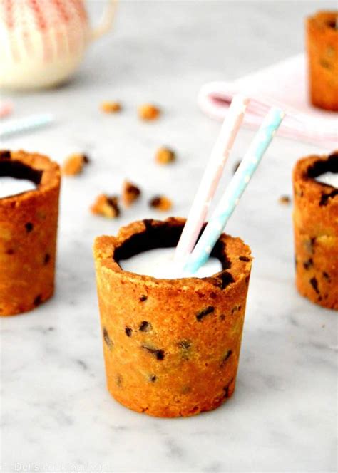 Milk And Cookie Cups — Dels Cooking Twist