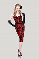 Glam Poppy dress by Bettie Page Clothing | Trims fashion, Dresses ...