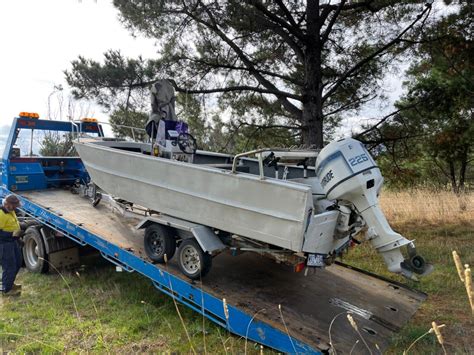 Aluminium Boat 225hp 2 Stroke Evinrude 1990 For Sale For 1497