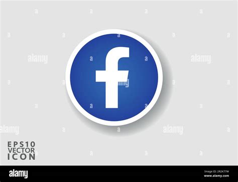 Facebook Logo Vector Is A Stylized Representation Of The Logo For The