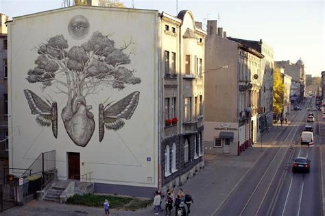 Alexis Diaz Unveils A New Mural In Lodz Poland Streetartnews