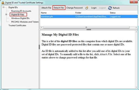 How To Remove Digital Id Or Digital Id File