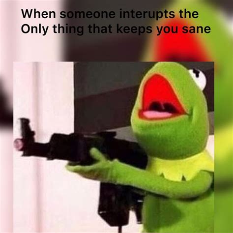 Kermit Gun Meme