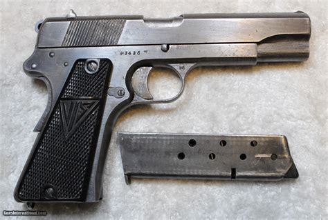 Polish Fbradom Vis Nazi Mod35 9mm Semi Pistol W One 1 Mag