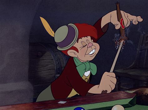 Lampwick ~ Pinocchio 1940a Cigar And A Game Of Poolat
