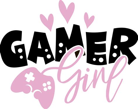 Gamer Girl Svg File In 2021 Cricut Monogram Cricut Projects Vinyl