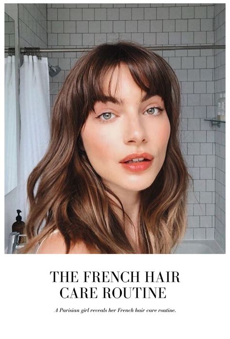 A Parisian Girl Reveals Her French Hair Care Routine French Hair Care Products