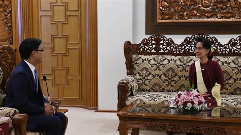 State Counsellor Receives Ambassador Of Kingdom Of Cambodia Global