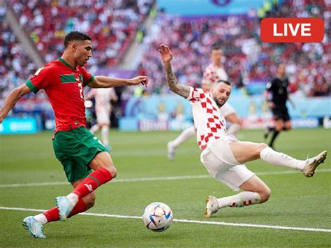 Morocco Vs Croatia Live Score Fifa World Cup 2022 Qatar Entertaining Game Ends Goalless