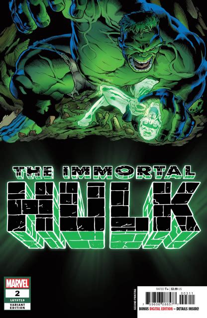 The Immortal Hulk 2 Bennett 2nd Printing Fresh Comics