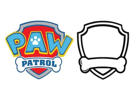 Paw patrol svg Paw patrol dxf cartoon svg paw patrol logo