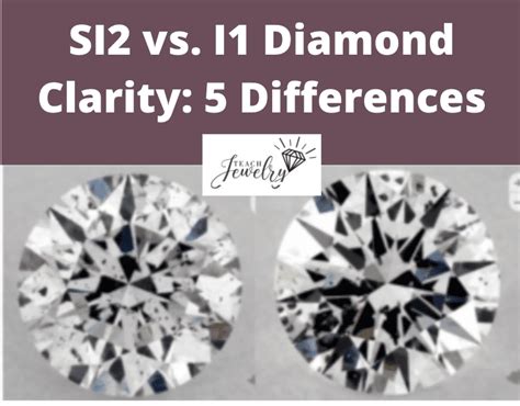 Si2 Vs I1 Diamond Clarity 5 Differences