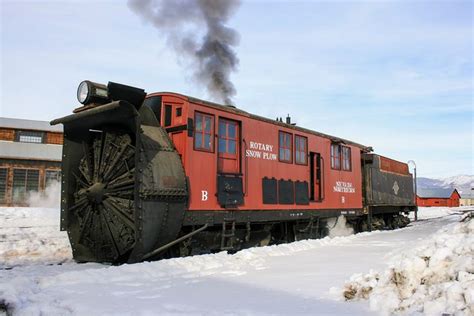 Nevada Northern Railway Rotary Snowplow B Usa