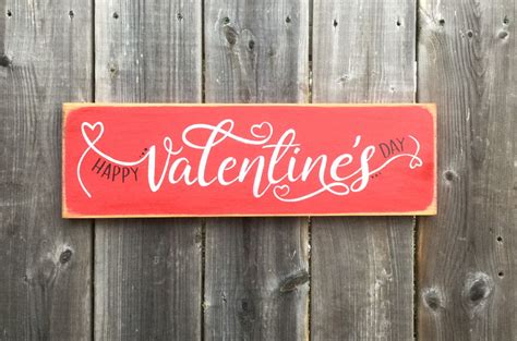 Happy Valentines Day Sign Made By The Primitive Shed St Catharines