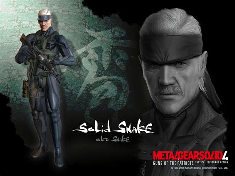 Metal Gear Solid 4 Solid Snake Jack Dante Flickr