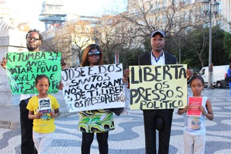 Protesto Pelos 17 Ativistas Angolanos Rede De Ação De Jovem Lisboa