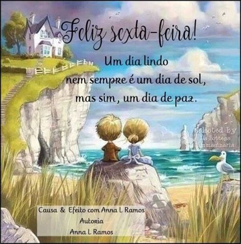 Mensagem De Feliz Sexta Feira E Bom Dia  Exemplo de Mensagem