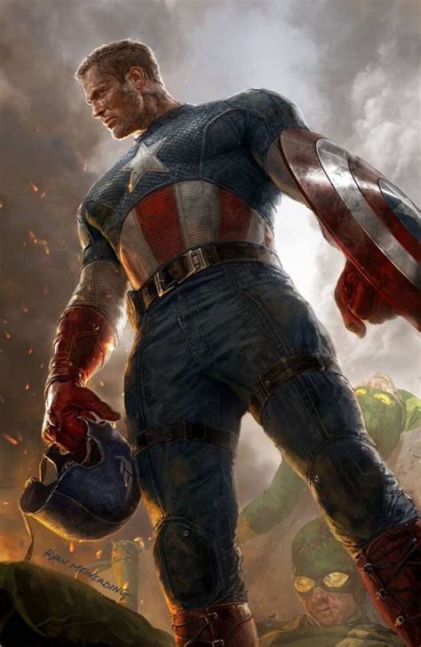 Captain America By Ryan Meinerding Marvel Comics Ms Marvel Marvel