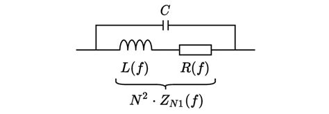 Equivalent Circuit Of The Inductor Download Scientific Diagram