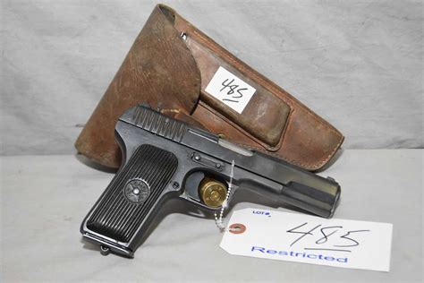 Tokarev Model Tt33 762 Tokarev Cal 8 Shot Semi Auto Pistol W 115 Mm