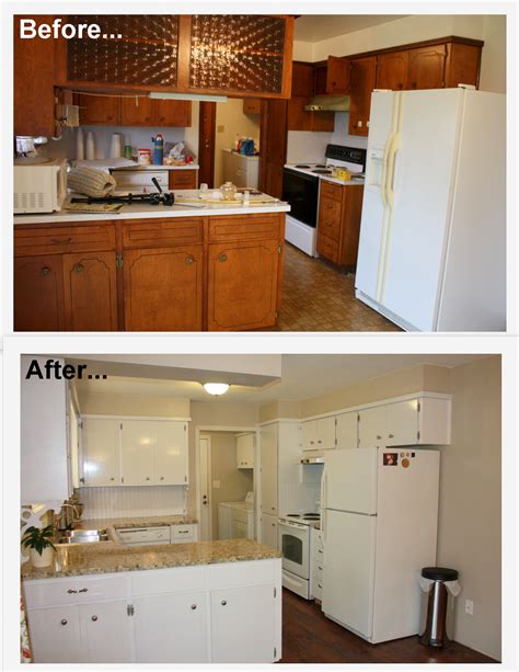 1960 S Kitchen Makeover Remodel Before And After Hardwood Flooring