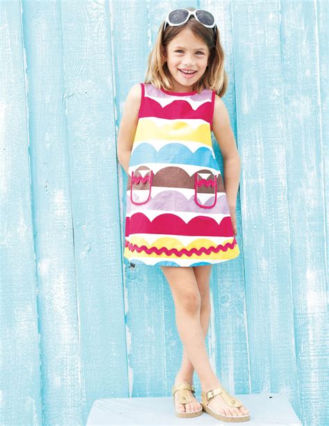 Boden~funky Print Dress Kids Outfits Little Dresses Girls Dresses