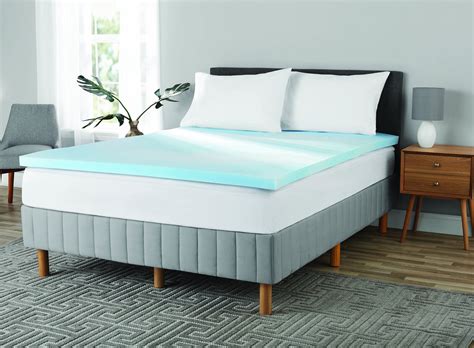 Mainstays 2 Gel Infused Memory Foam Mattress Topper Twin