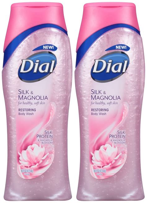 Dial Moisturizing Body Wash Silk And Magnolia With Silk Protein And Magnolia Blossom