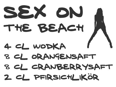 Wandtattoo Sex On The Beach Cocktail Wandtattoosde