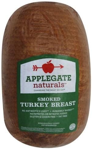 Applegate Smoked Turkey Breast 1 Ea Nutrition Information Innit
