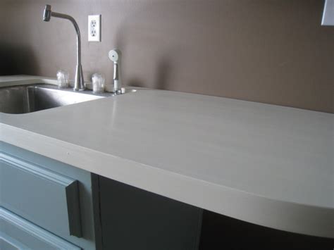 Painting formica countertops is a way of enhancing a vintage look or transforming it into a contemporary look. Sweet Chaos Home: Chalk Paint Countertop