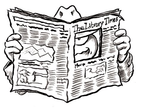 Newspaper Editor Illustration
