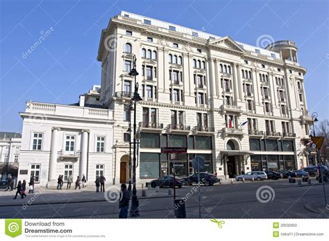 Hotel Bristol In Warsaw Editorial Image Image Of Poland 20532950