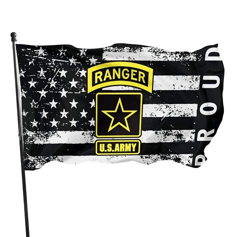 Flag With Us Army Ranger Flag 3x5 Ft Patio Lawn And Garden