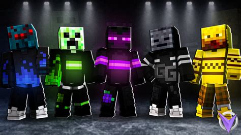 Kpop Monsters By Team Visionary Minecraft Skin Pack Minecraft