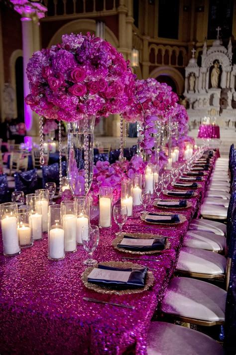 Inspiring Pink And Purple Wedding Decor Ideas Chicwedd